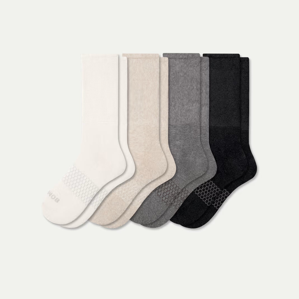 Men's Wide Calf Sock 4-Pack