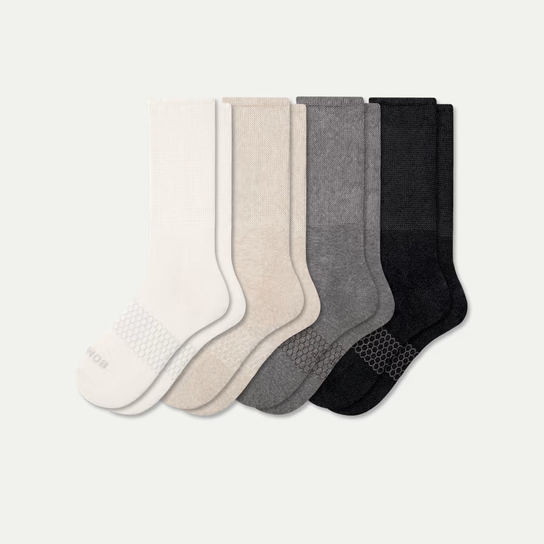Men's Wide Calf Sock 4-Pack