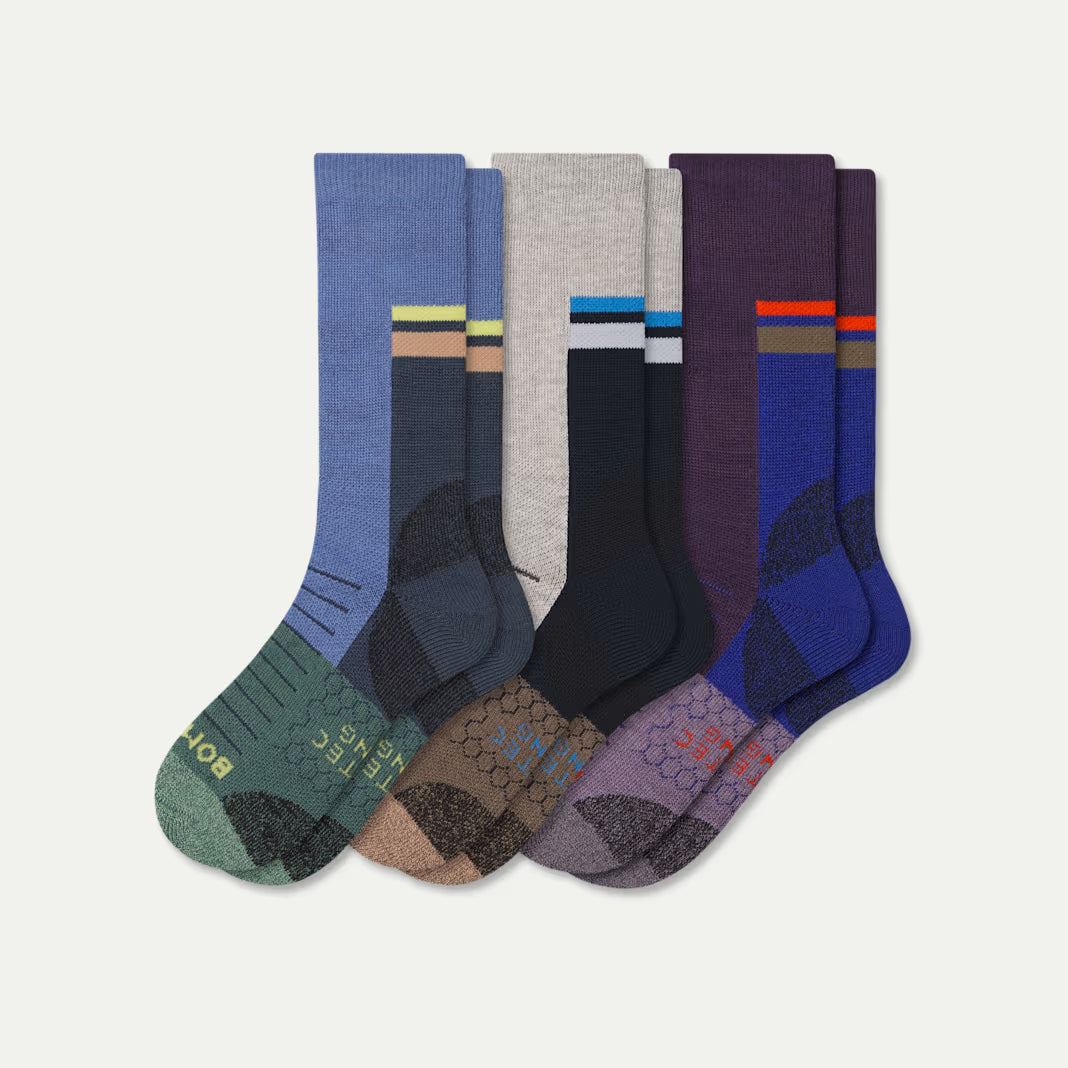 Men's Hiking Calf Sock 3-Pack