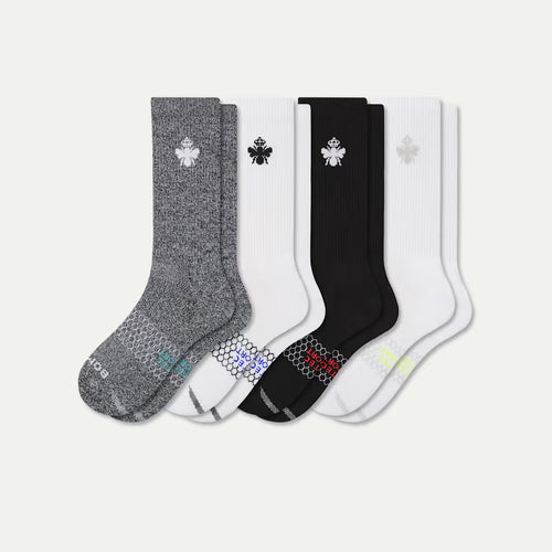 Men's All Sport Calf Sock 4-Pack