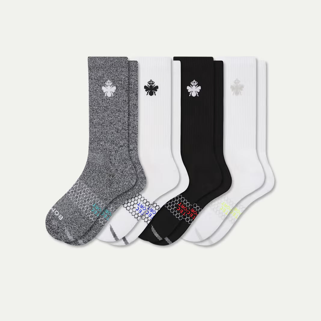 Men's All Sport Calf Sock 4-Pack