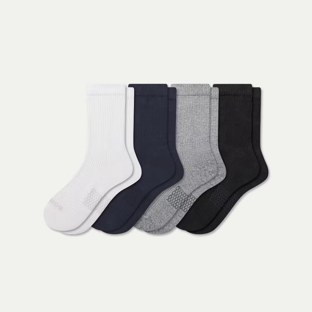Men's Modern Rib Half Calf Sock 4-Pack