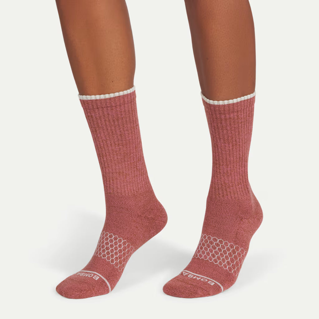 Women's Merino Wool Blend Calf Sock 4-Pack