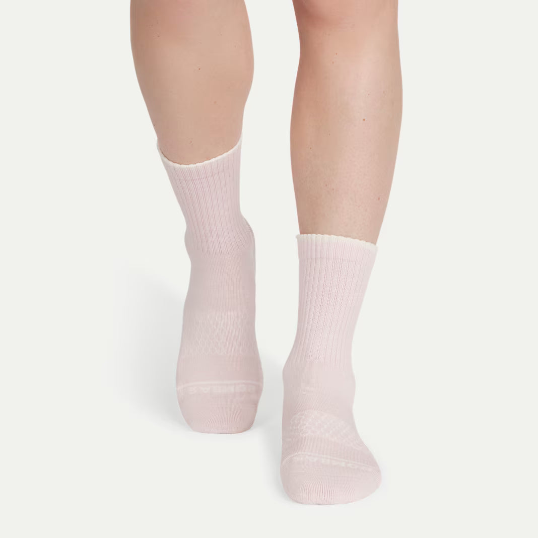 Women's Merino Wool Blend Half Calf Sock 4-Pack