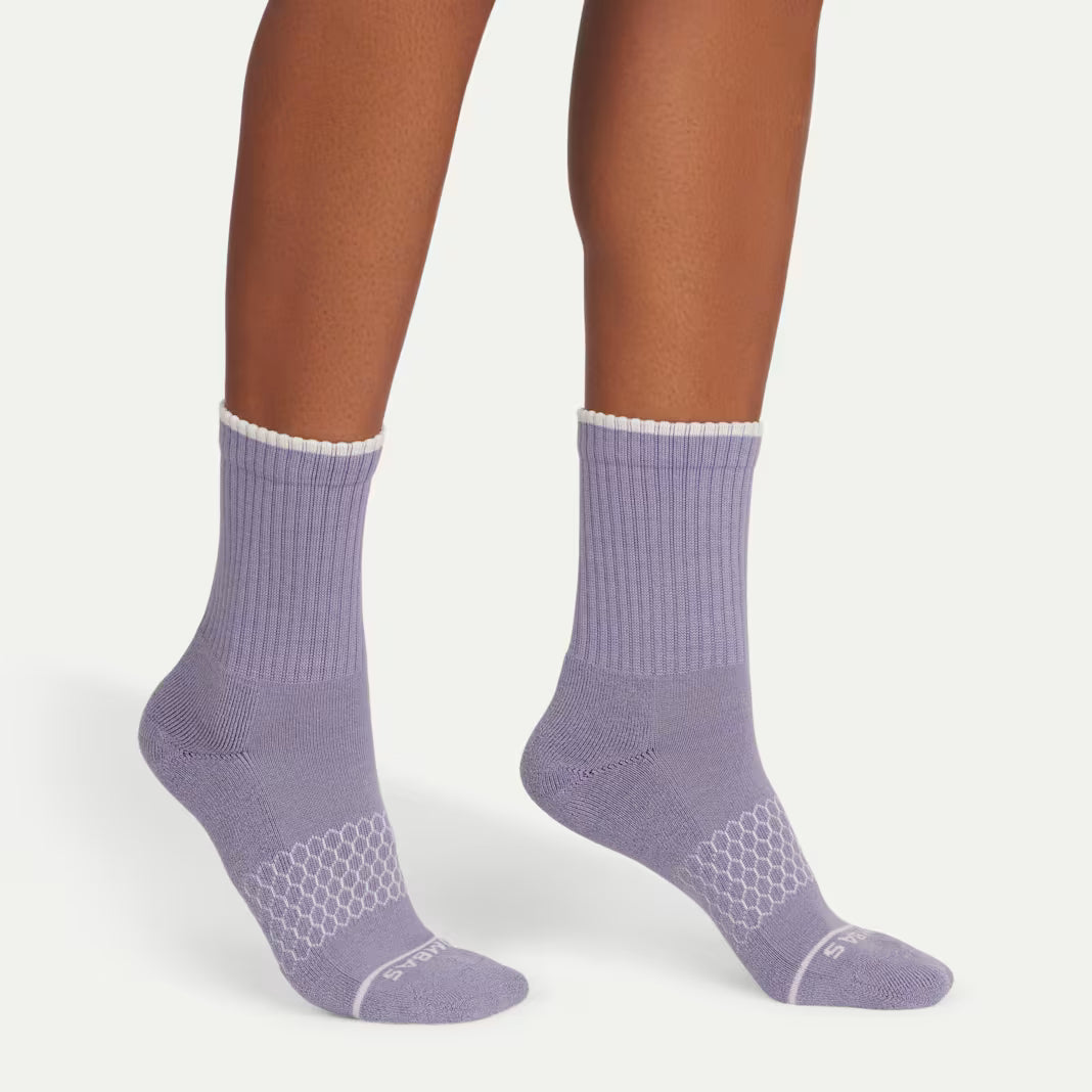 Women's Merino Wool Blend Half Calf Sock 4-Pack