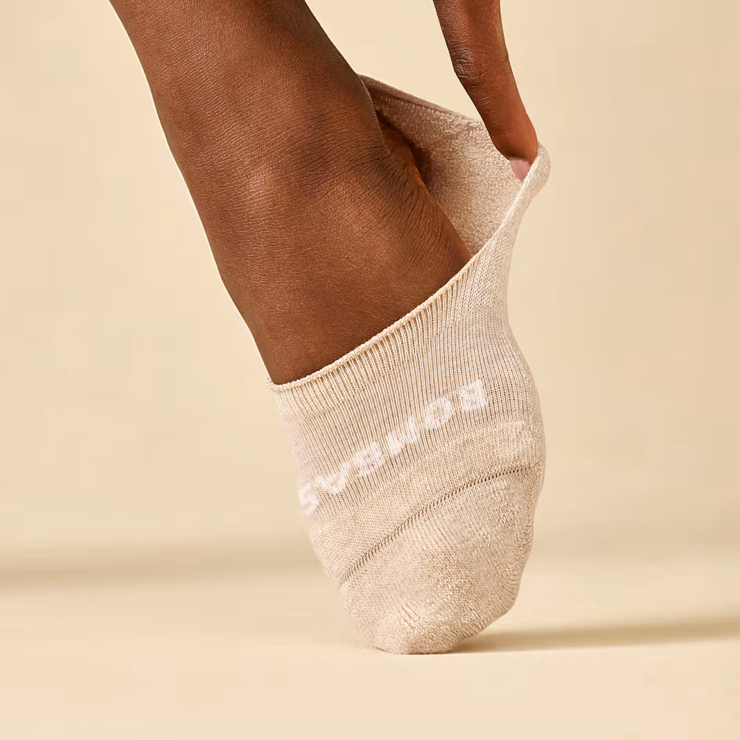 Men's Mid-Cut Cushioned No Show Sock 4-Pack