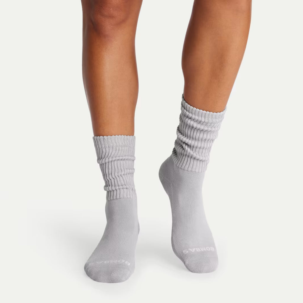 Women's Slouchy Rib Calf Socks
