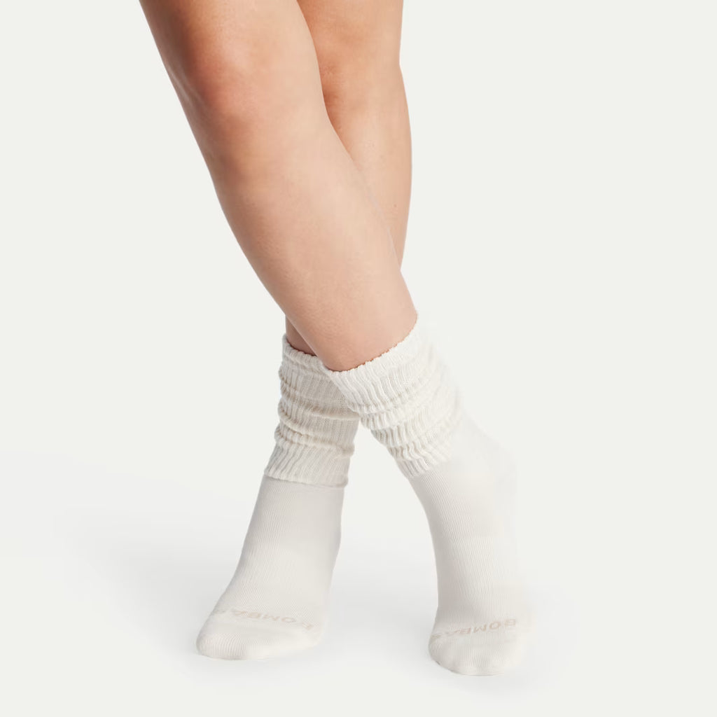 Women's Slouchy Rib Calf Socks