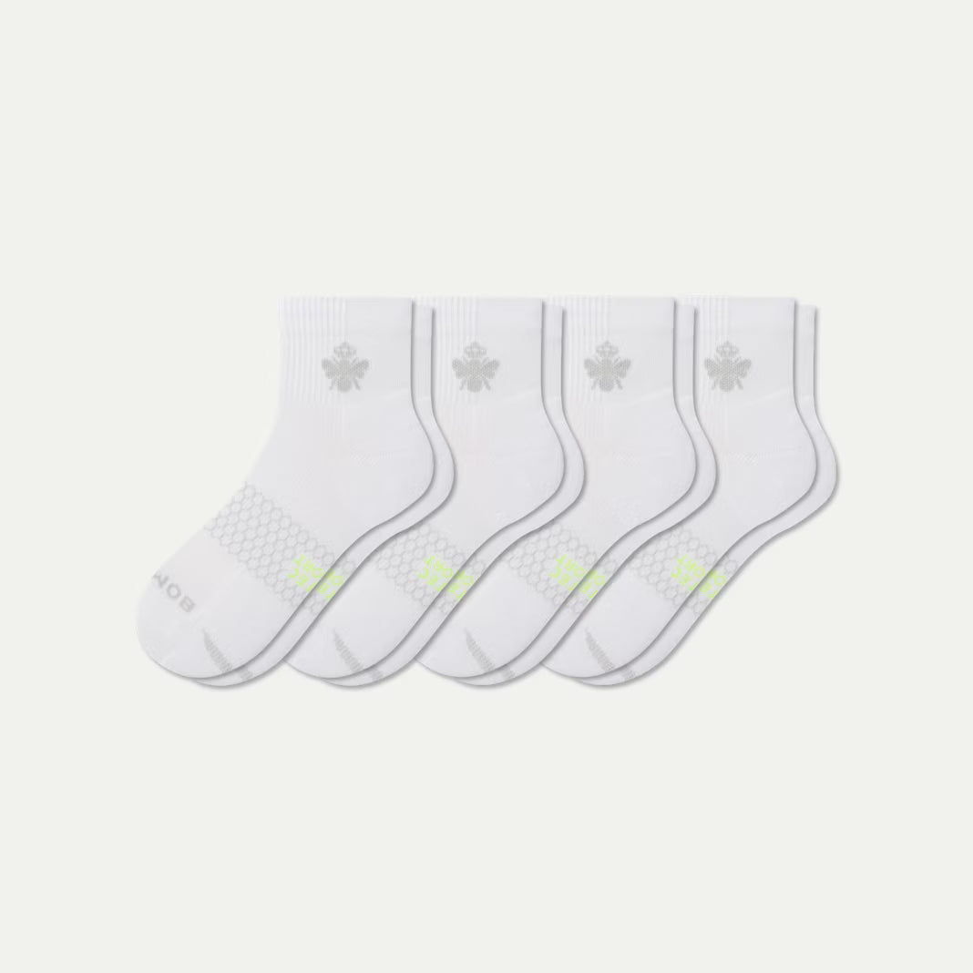Women's All Sport Quarter Sock 4-Pack