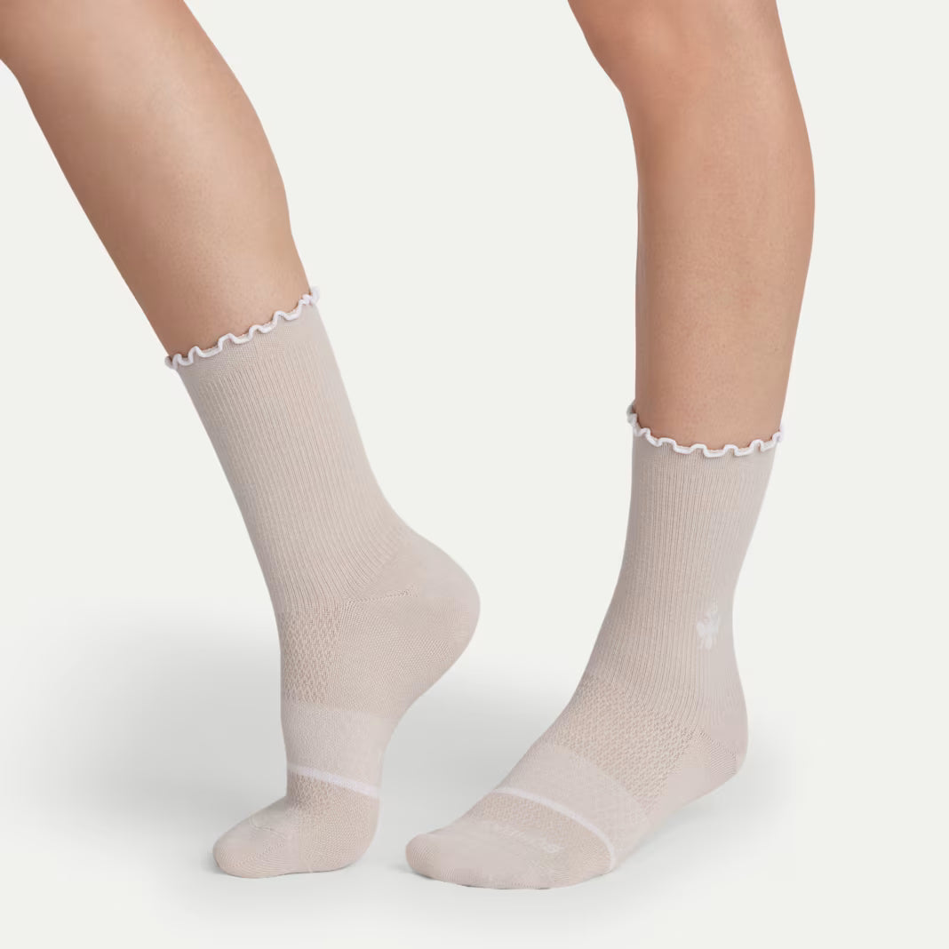 Women’s Ruffle Sport Half Calf Sock 3-Pack