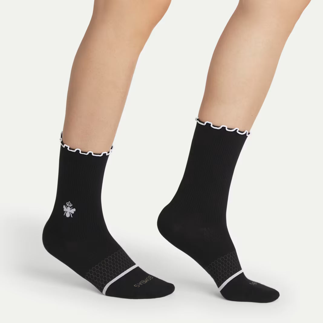Women’s Ruffle Sport Half Calf Sock 3-Pack