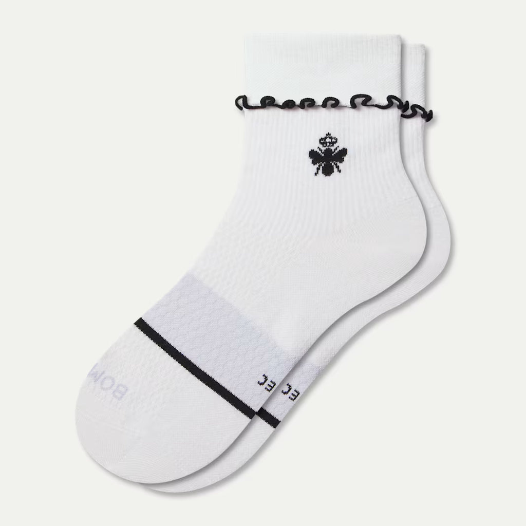 Women’s Ruffle Sport Half Calf Sock 3-Pack