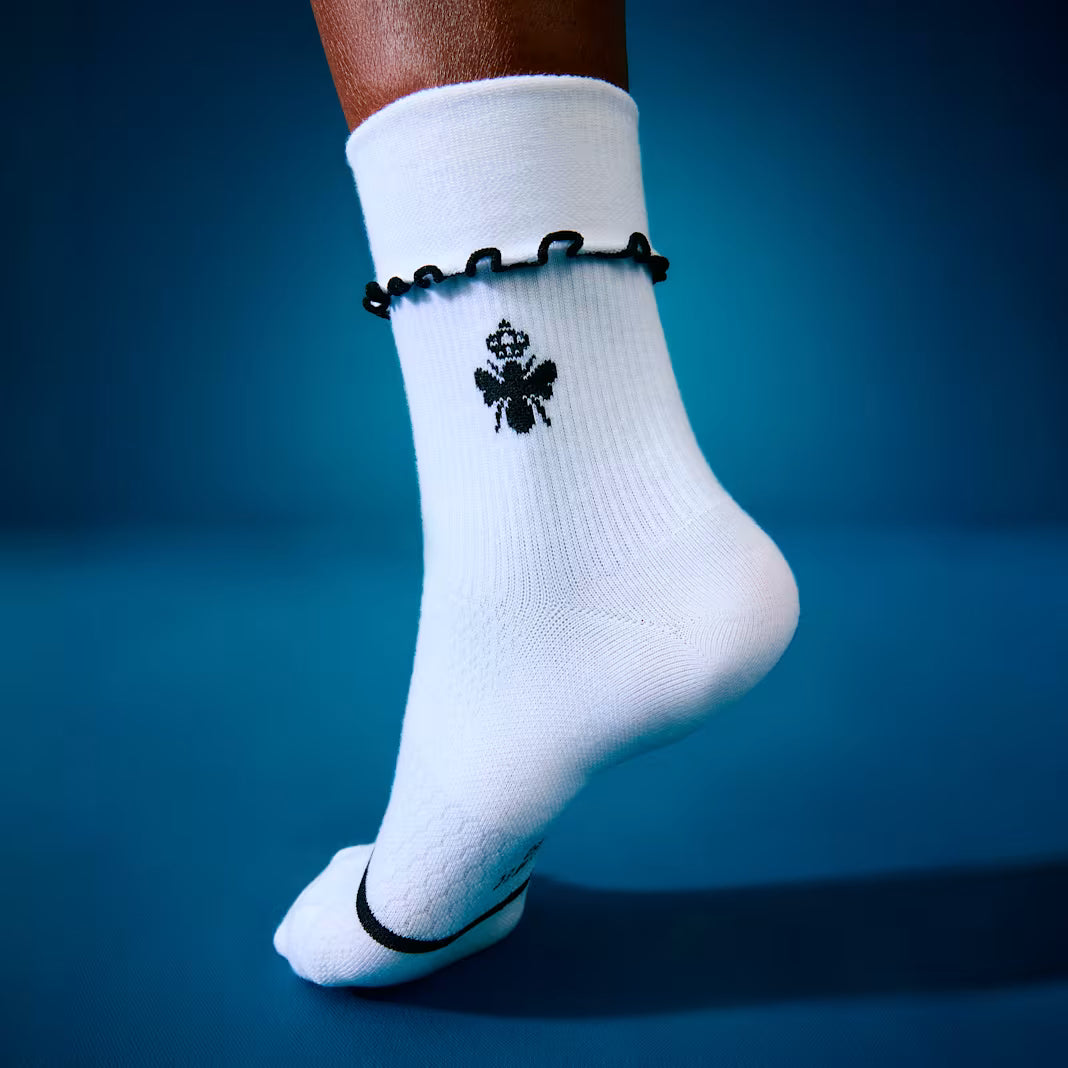 Women’s Ruffle Sport Half Calf Sock 3-Pack