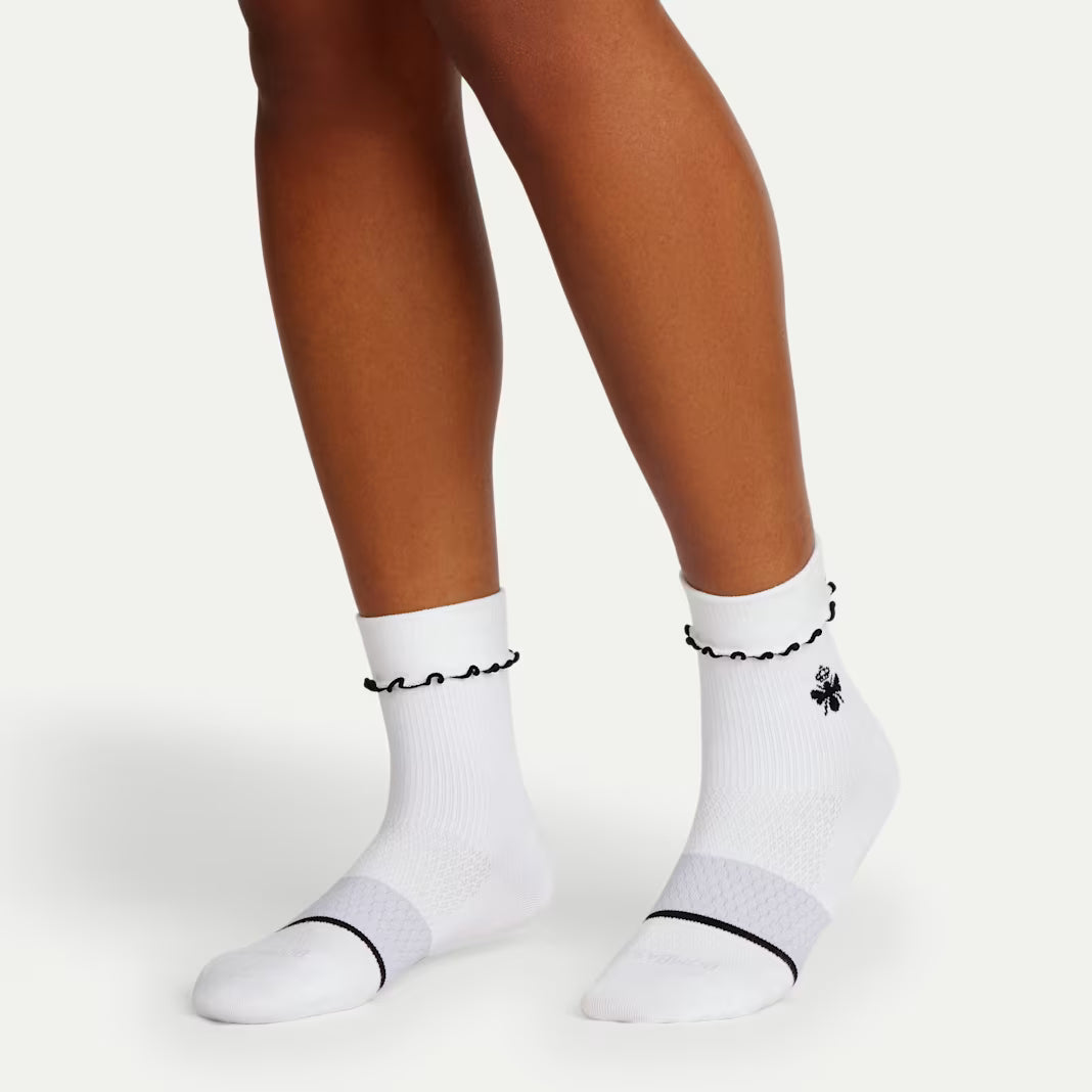 Women’s Ruffle Sport Half Calf Sock 3-Pack