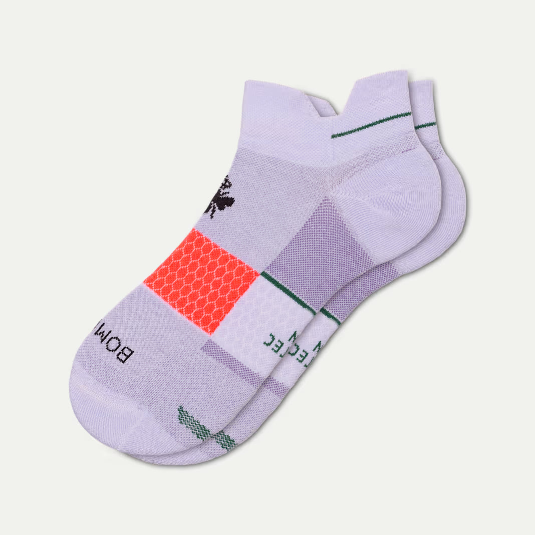 Bombas Women's Run Ankle Socks(Purple Mist)