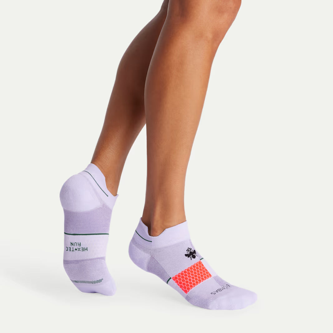 Bombas Women's Run Ankle Socks(Purple Mist)