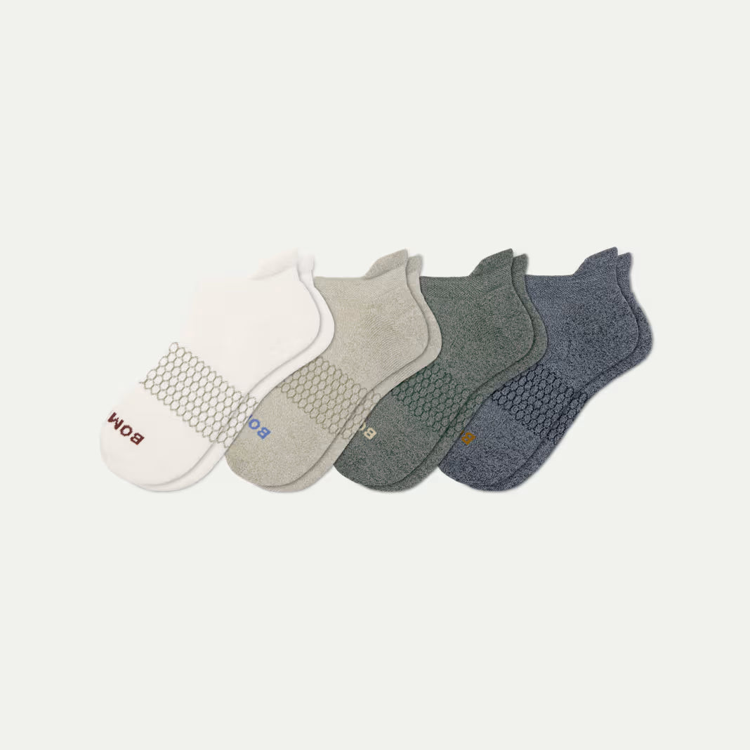 Men's Solids Ankle Sock 4-Pack