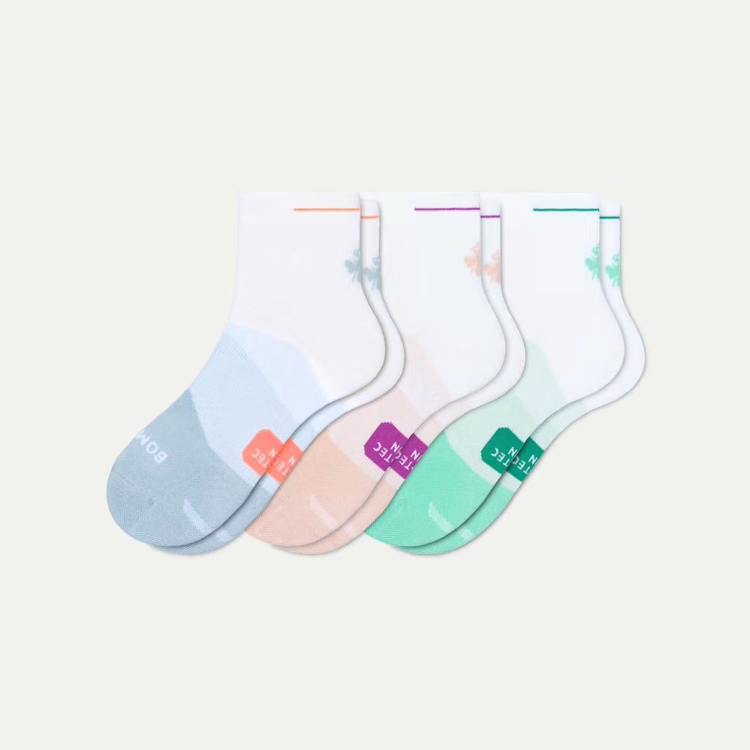 Women's Run Quarter Sock 3-Pack