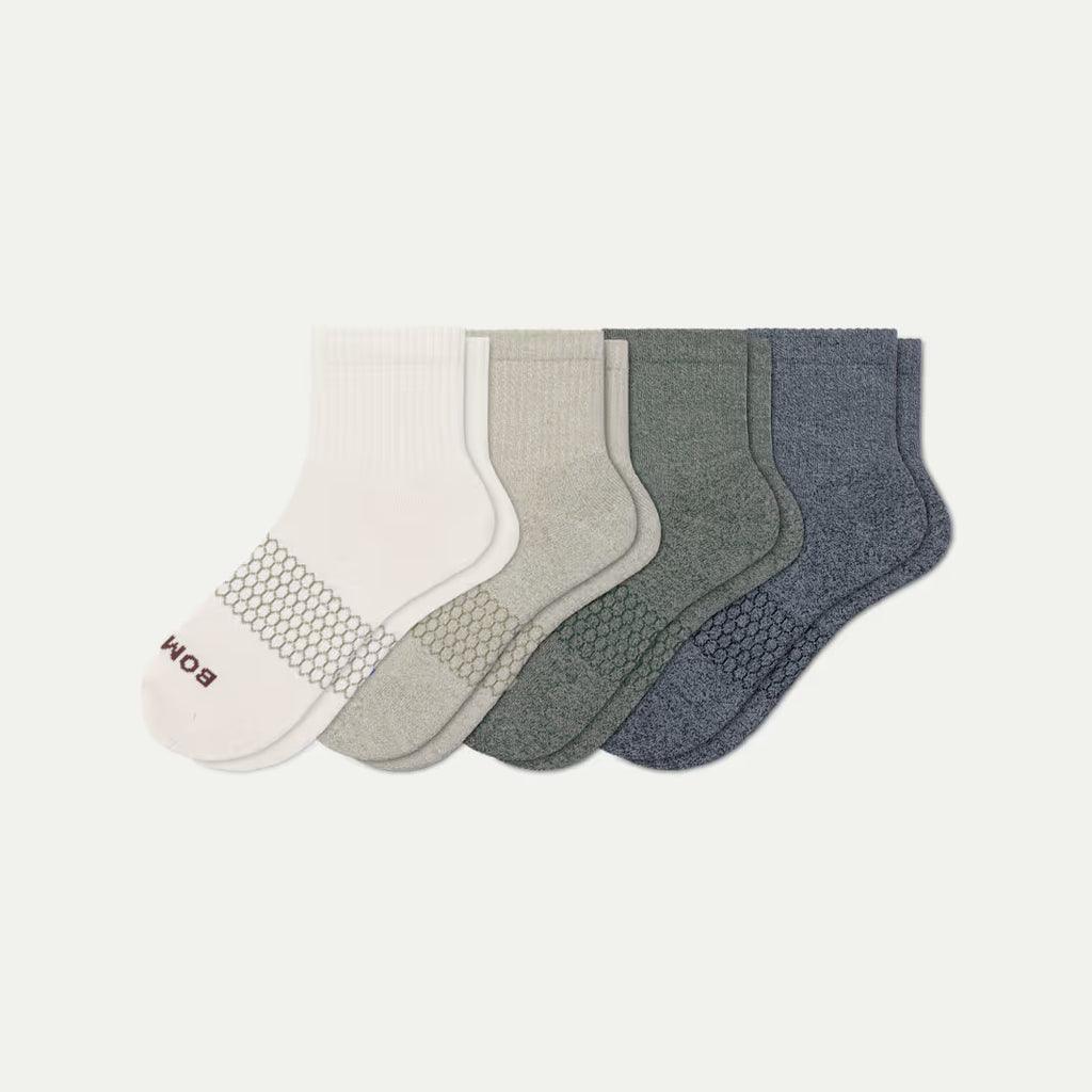 Men's Quarter Sock 4-Pack