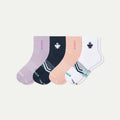 Women's All Sport Quarter Sock 4-Pack