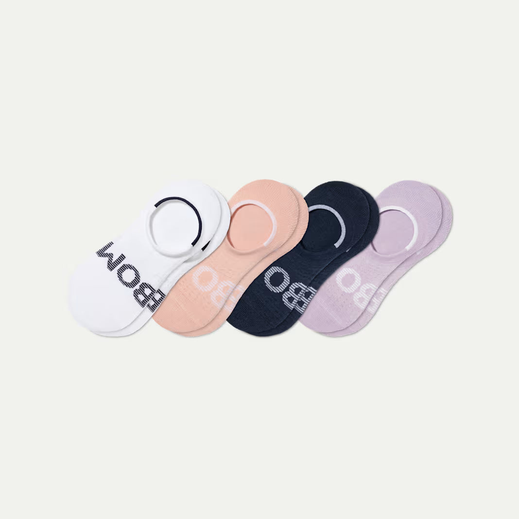 Women's All Sport Cushioned No Show Sock 4-Pack