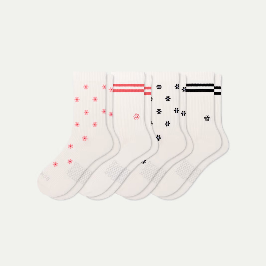 Women's Modern Rib Half Calf Sock 4-Pack