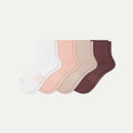 Women's Modern Rib Quarter Sock 4-Pack