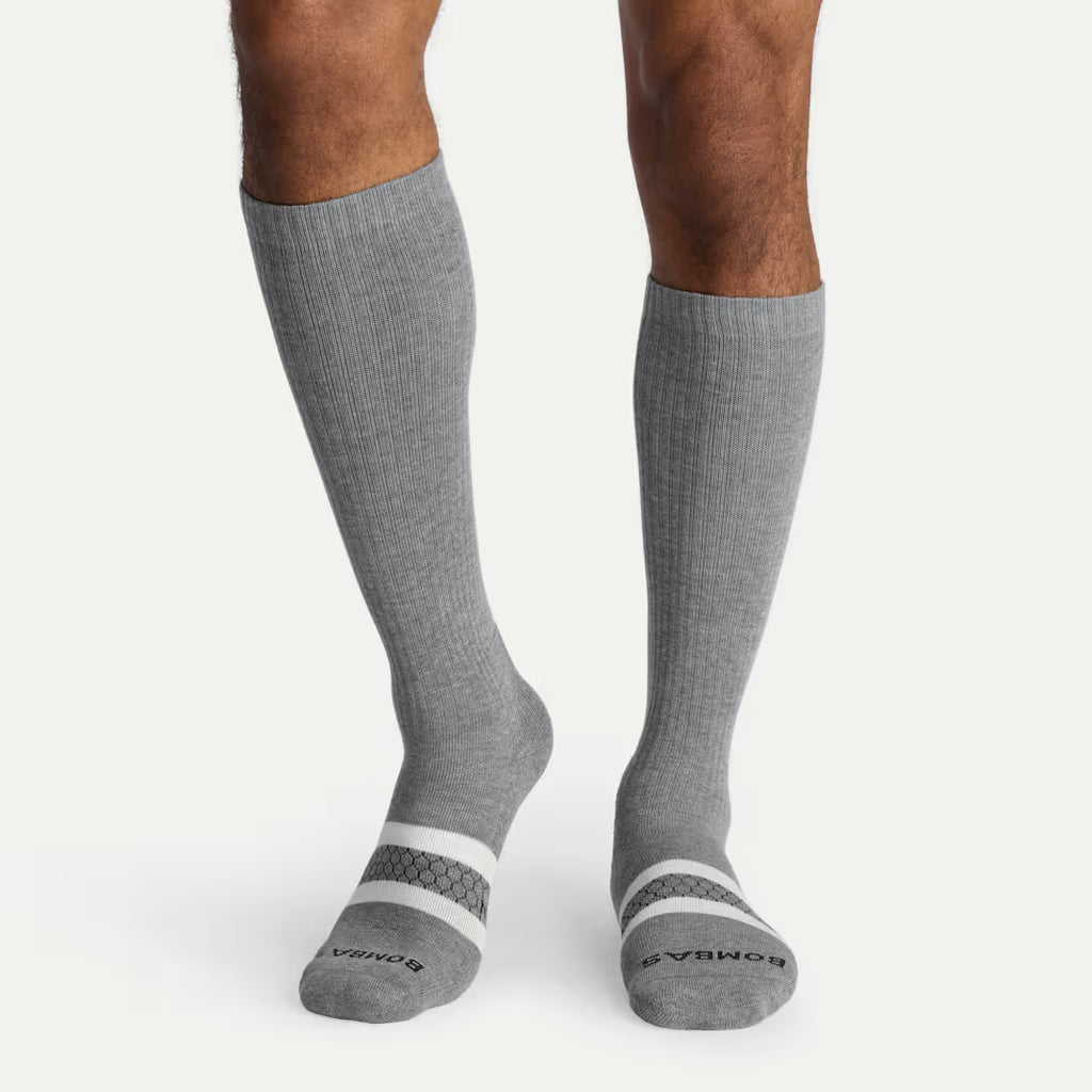 Men's Everyday Compression Knee High Socks (15-20mmHg)