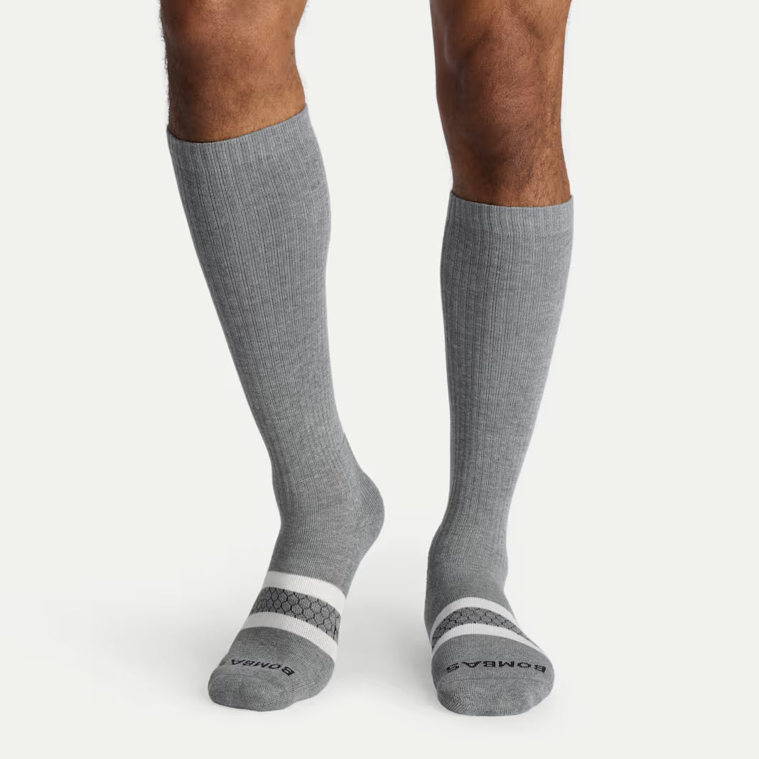 Men's Everyday Compression Knee High Socks (15-20mmHg)