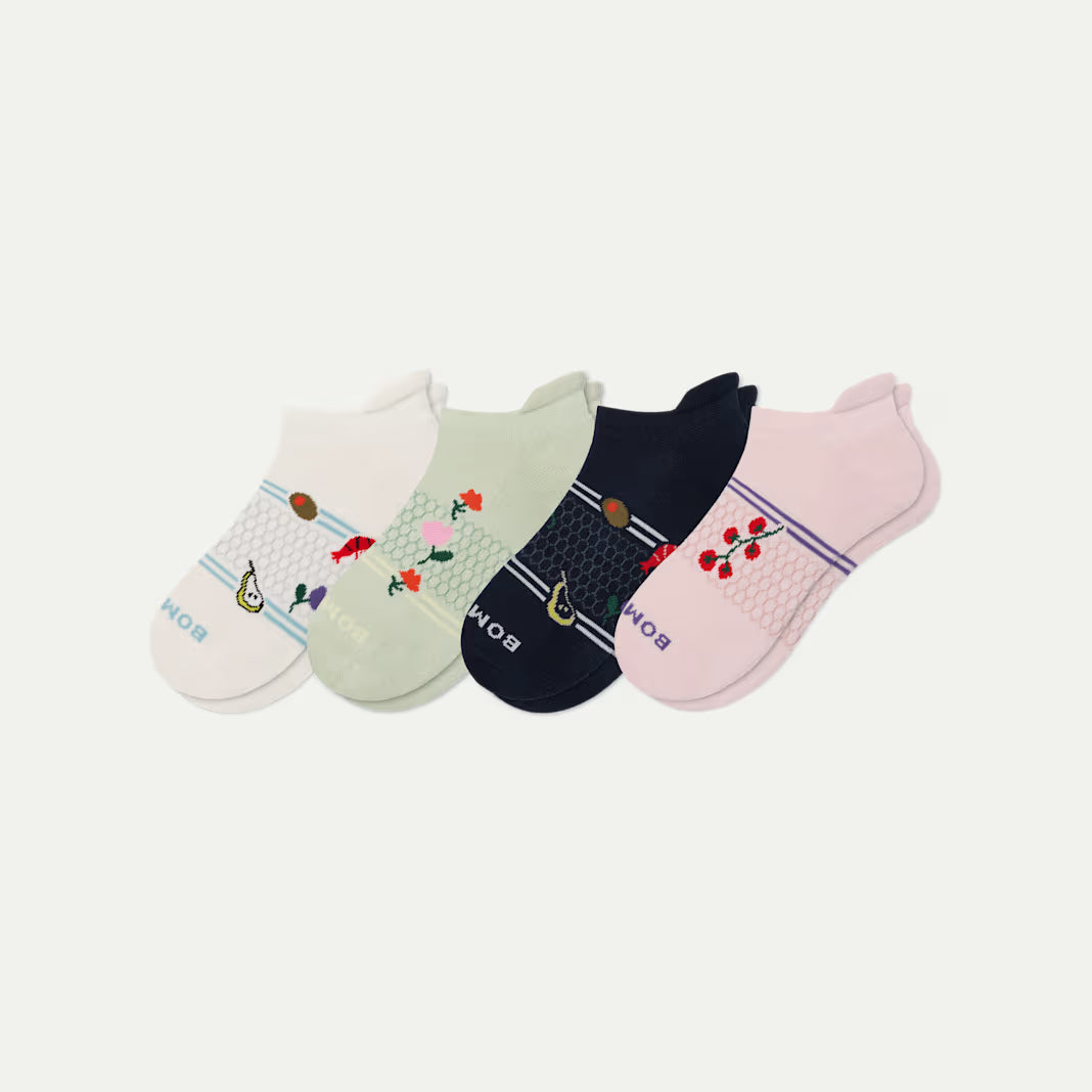 Women's Dinner Party Ankle Sock 4-Pack