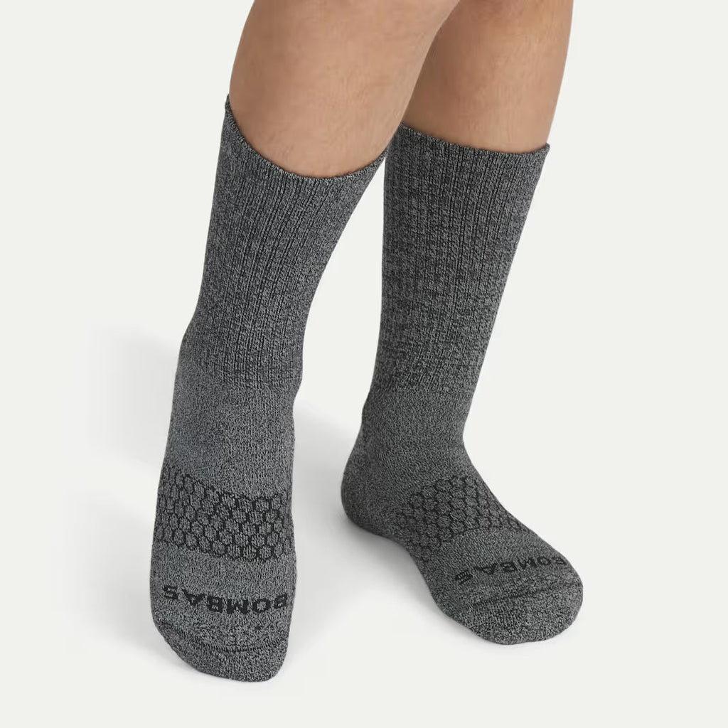 Bombas Youth Marl Calf Sock 4-Pack