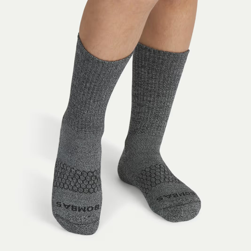 Bombas Youth Marl Calf Sock 4-Pack