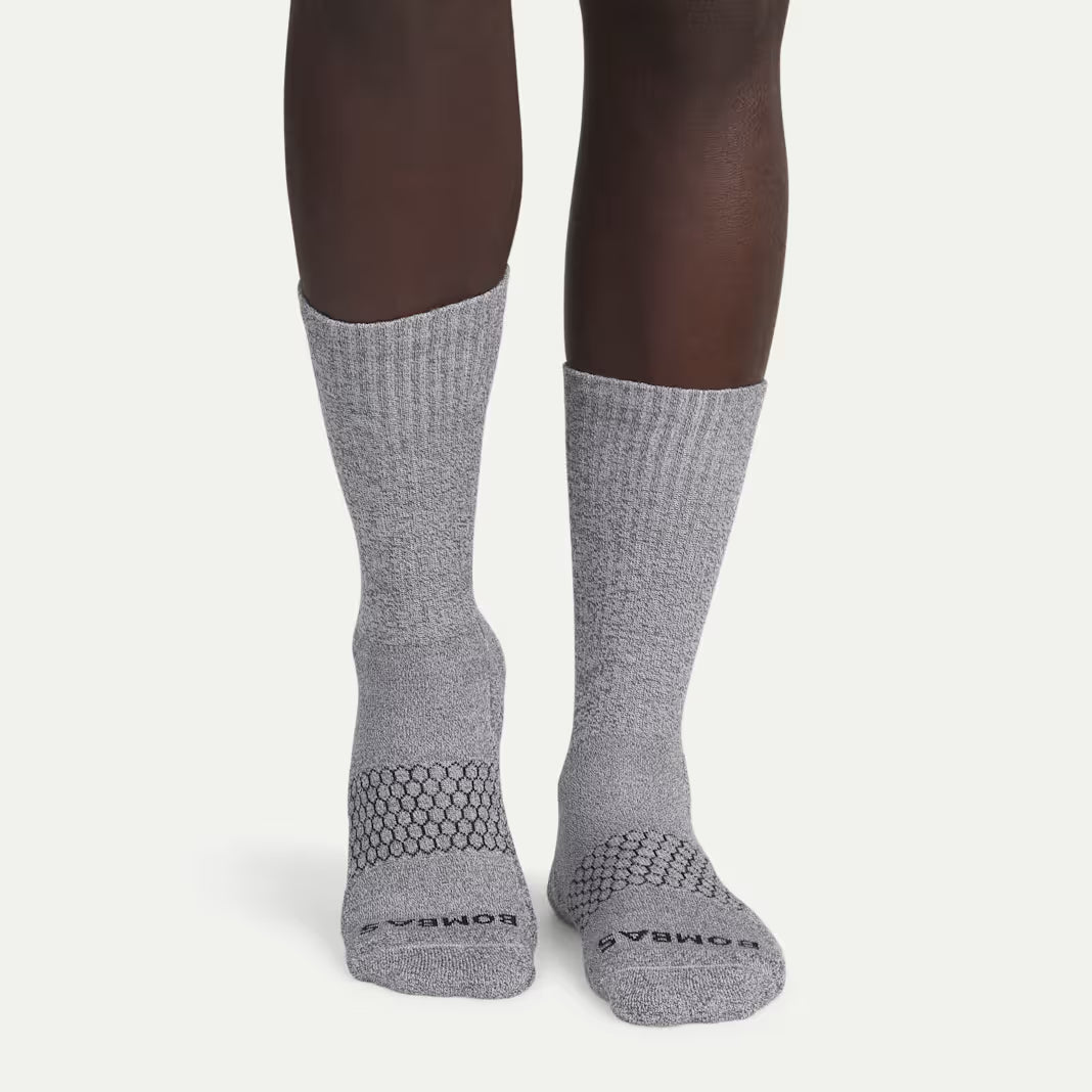 Bombas Men's Marl Calf Socks