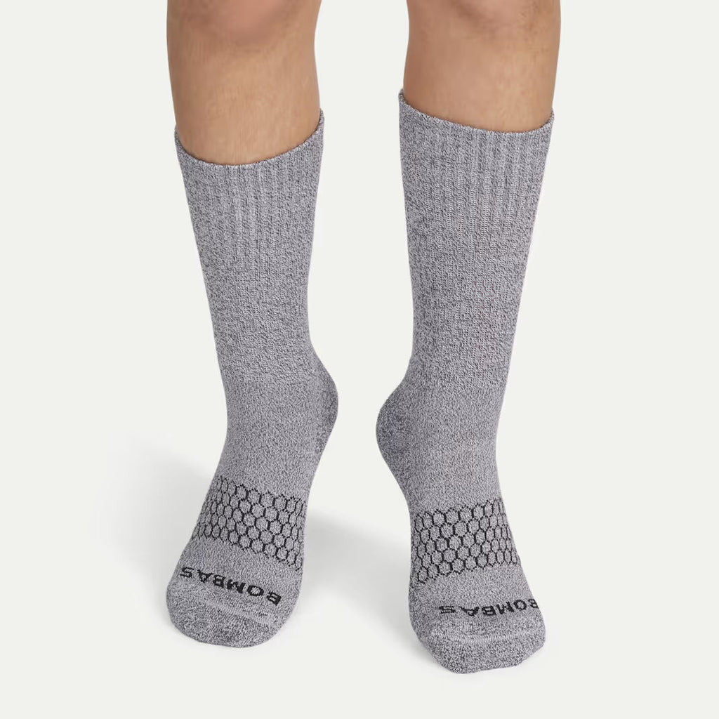 Bombas Youth Marl Calf Sock 4-Pack