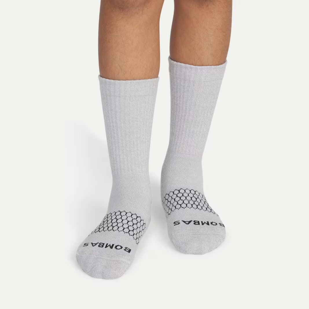 Bombas Youth Marl Calf Sock 4-Pack