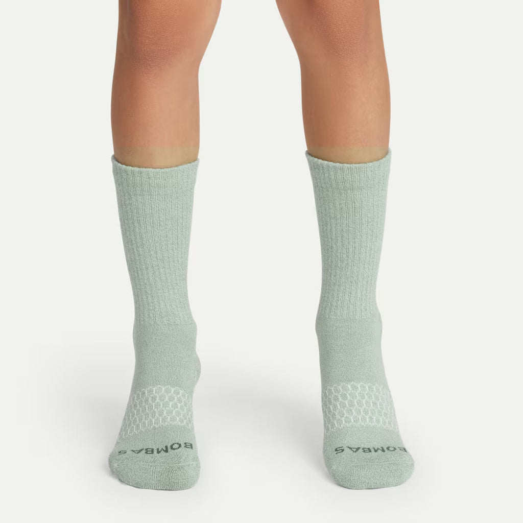 Bombas Youth Marl Calf Sock 4-Pack
