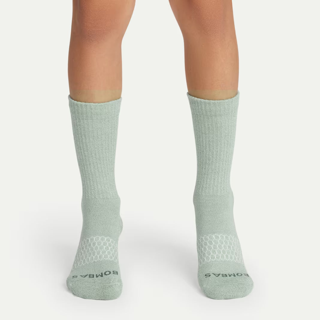 Bombas Youth Marl Calf Sock 4-Pack