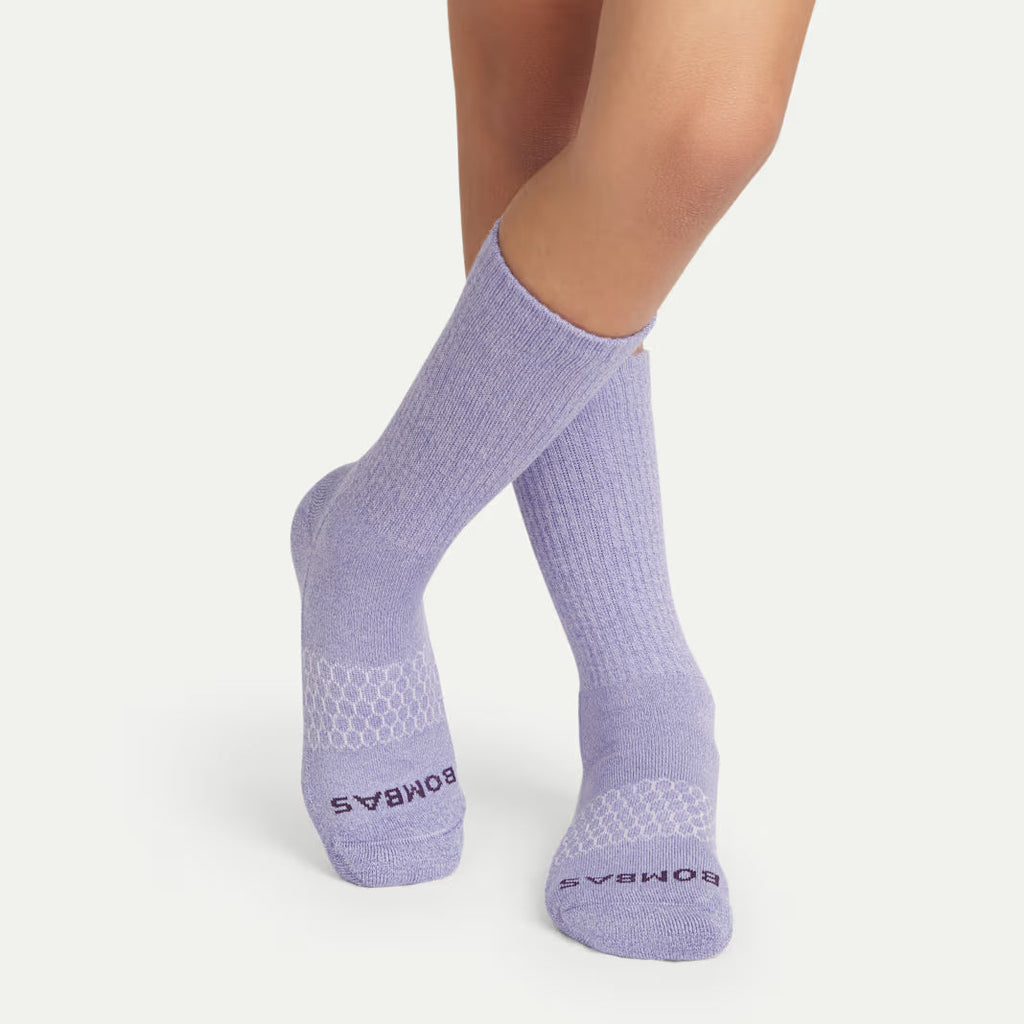 Bombas Youth Marl Calf Sock 4-Pack