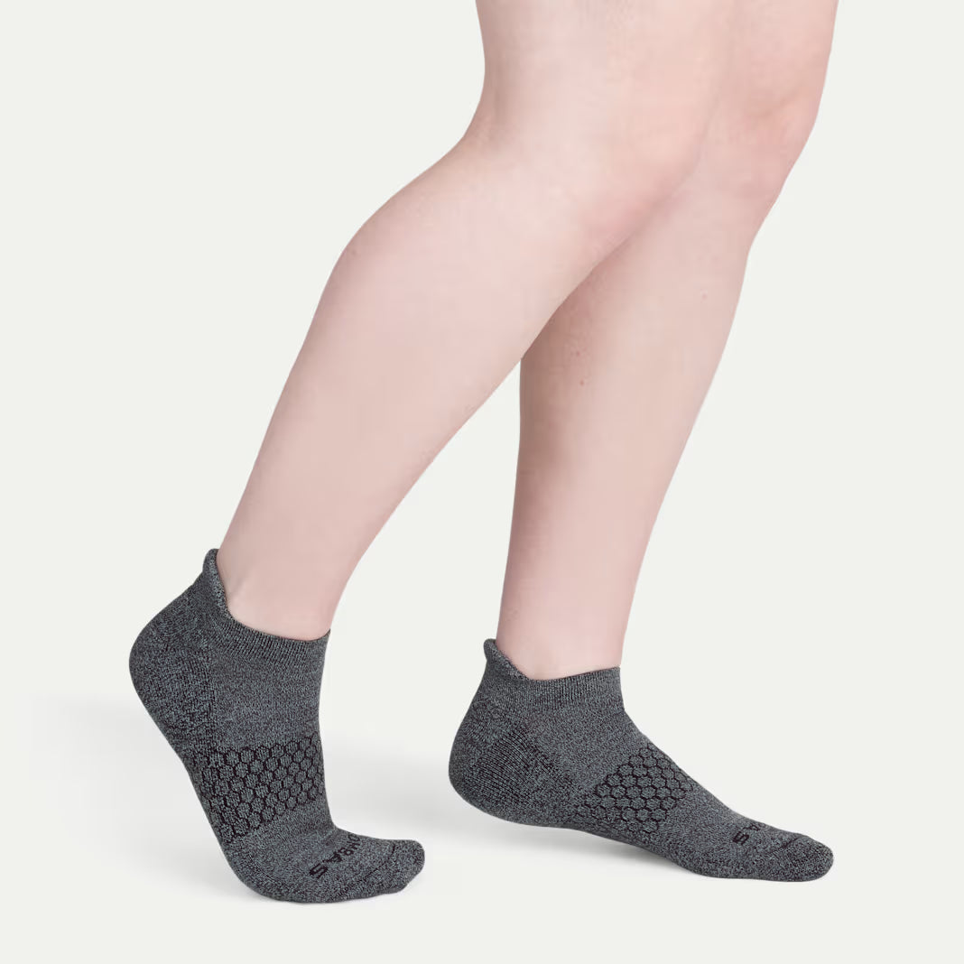 Bombas Women's Marl Ankle Socks(dark grey)