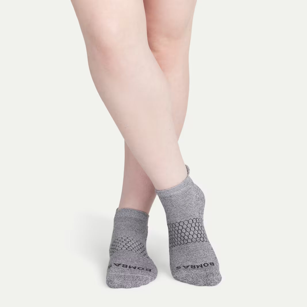 Bombas Women's Marl Ankle Socks(charcoal)