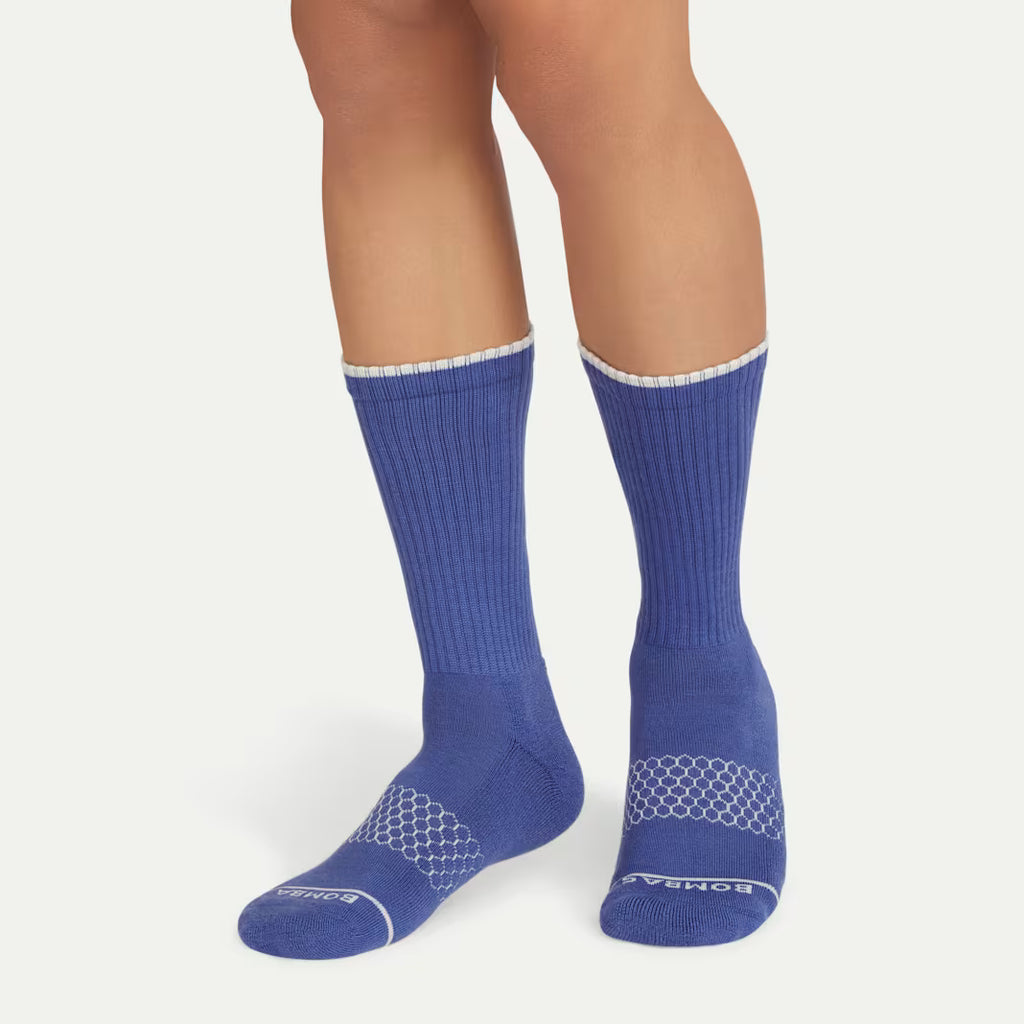 Men's Merino Wool Blend Calf Sock 4-Pack Gift Box