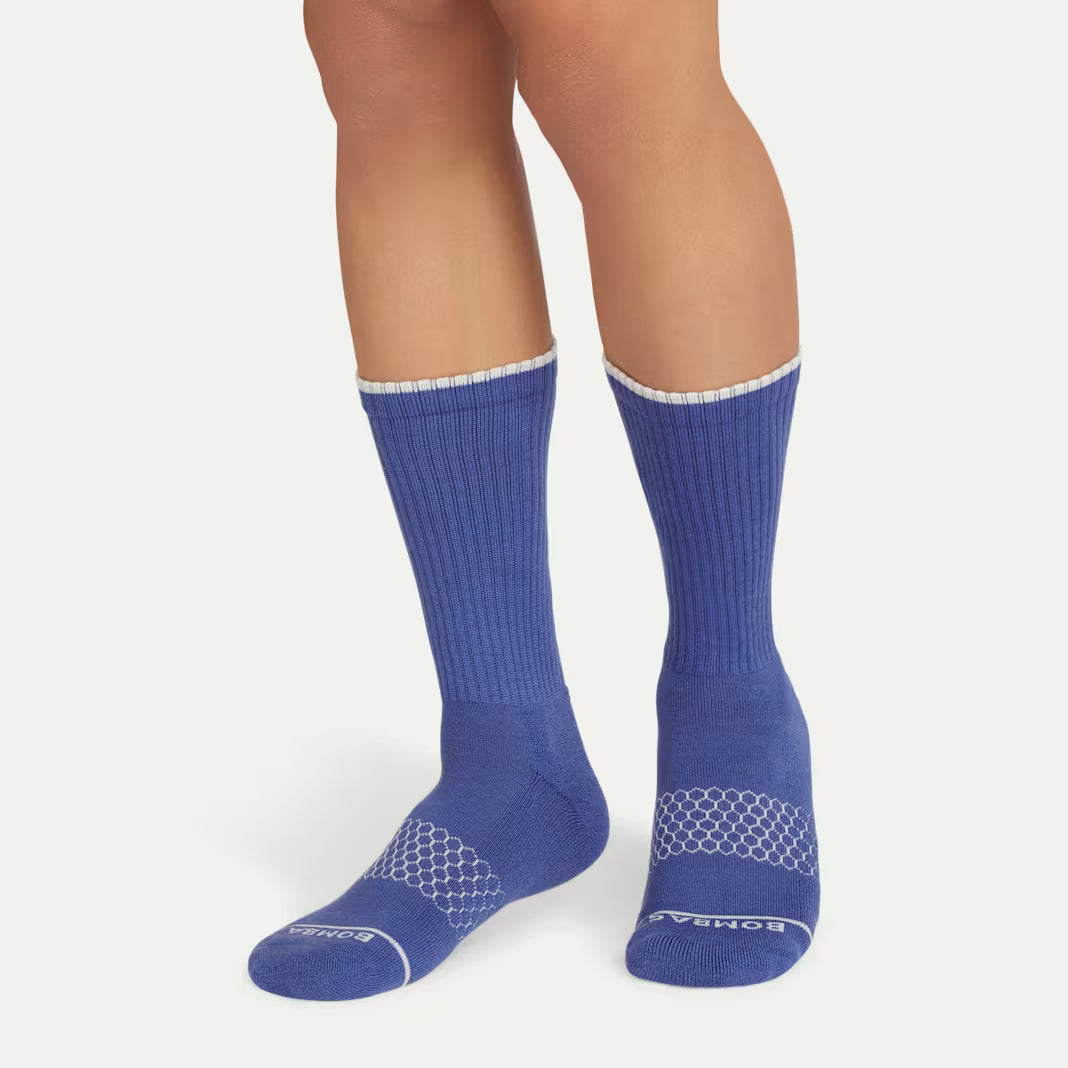 Men's Merino Wool Blend Calf Sock 4-Pack Gift Box