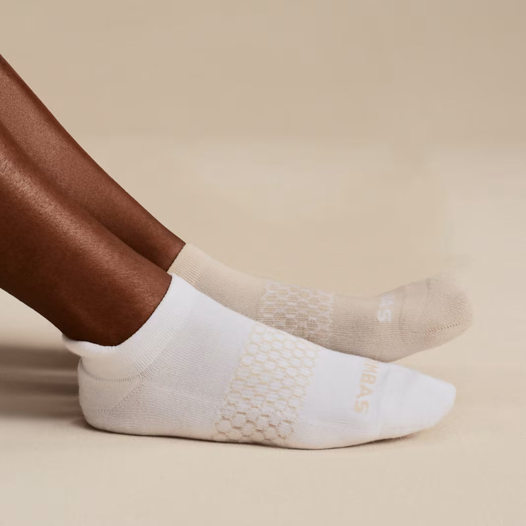 Bombas Women's Solids Ankle Socks(Pebble)