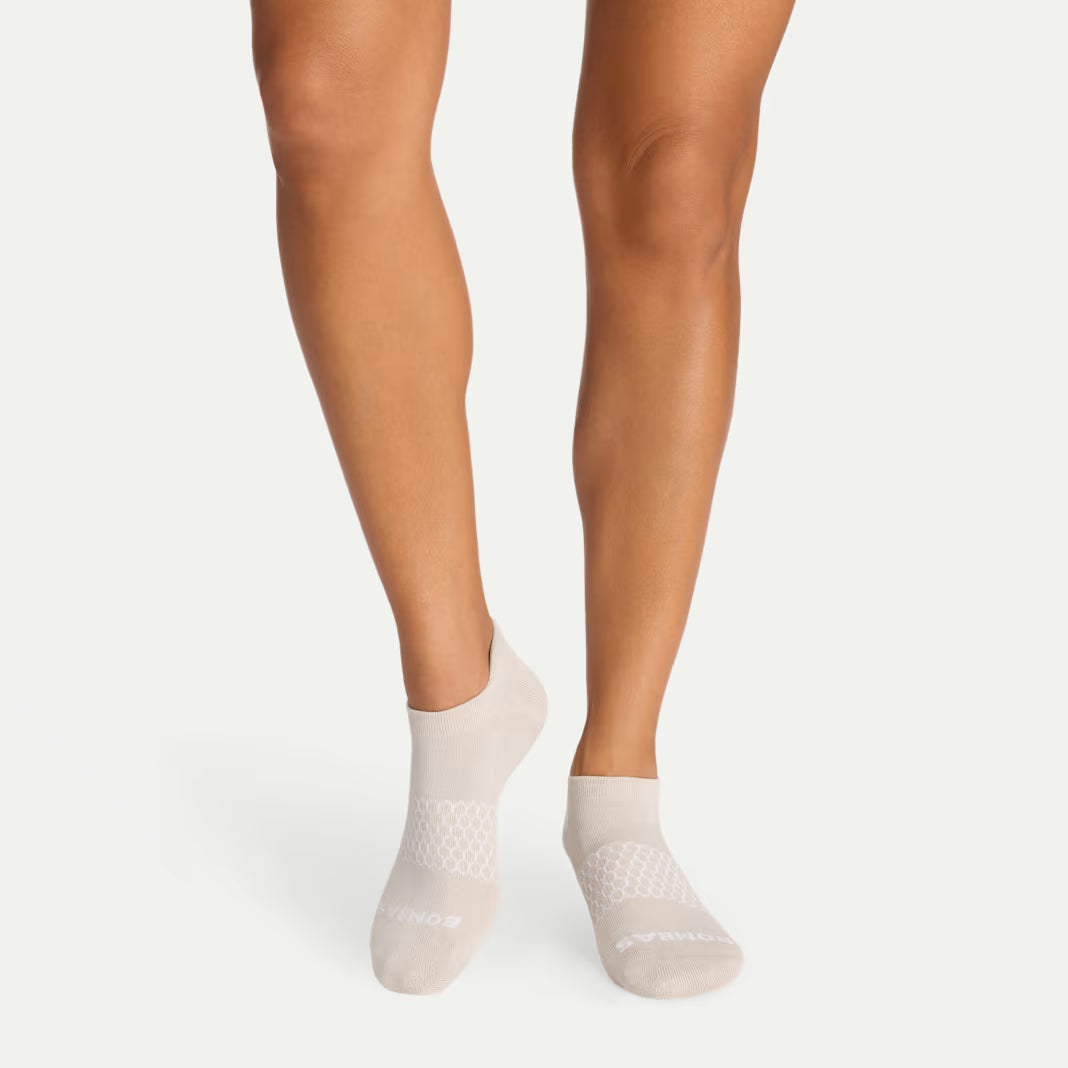Bombas Women's Solids Ankle Socks(Pebble)