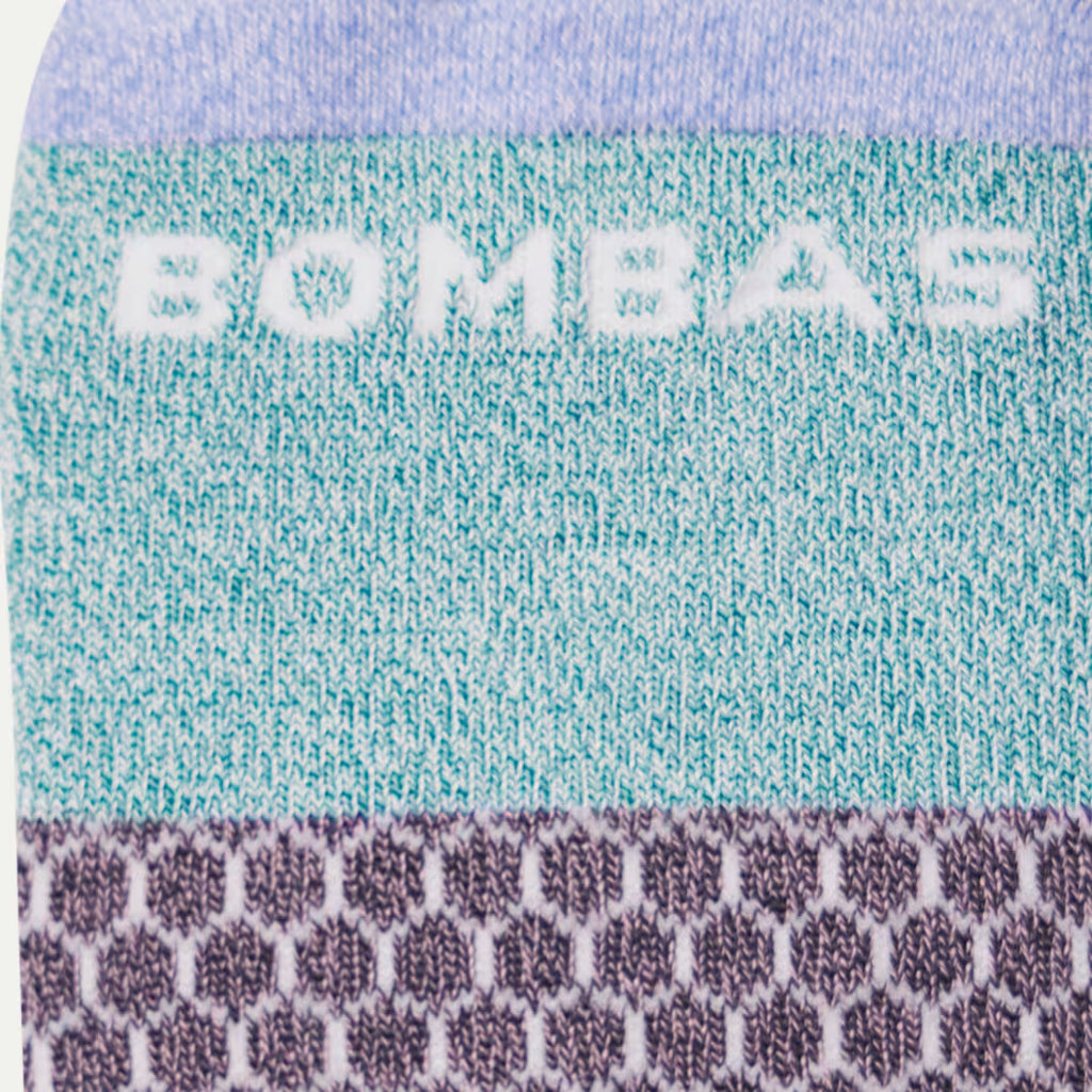 Women's Tri-Block Ankle Sock(Periwinkle)