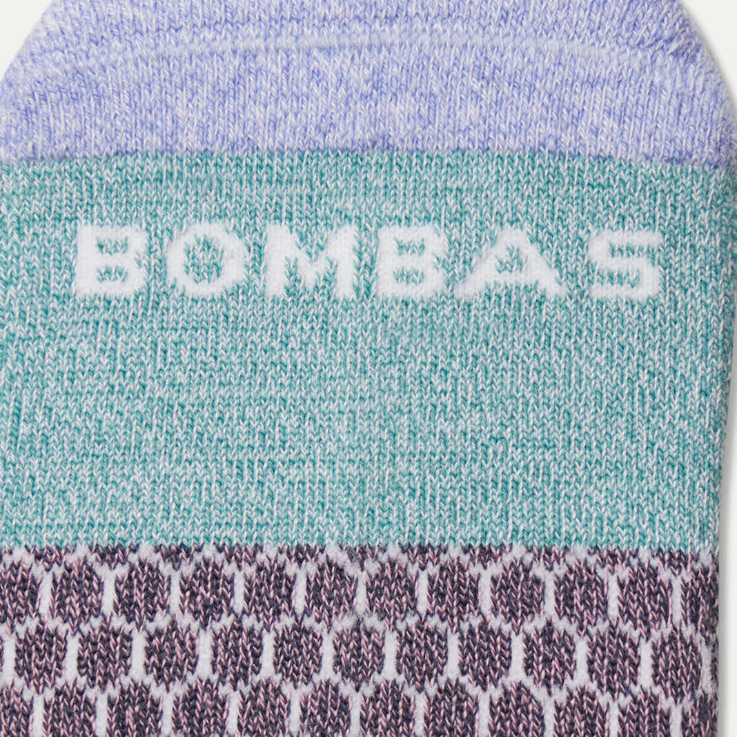 Bombas Youth Tri-Block Ankle Sock 6-Pack