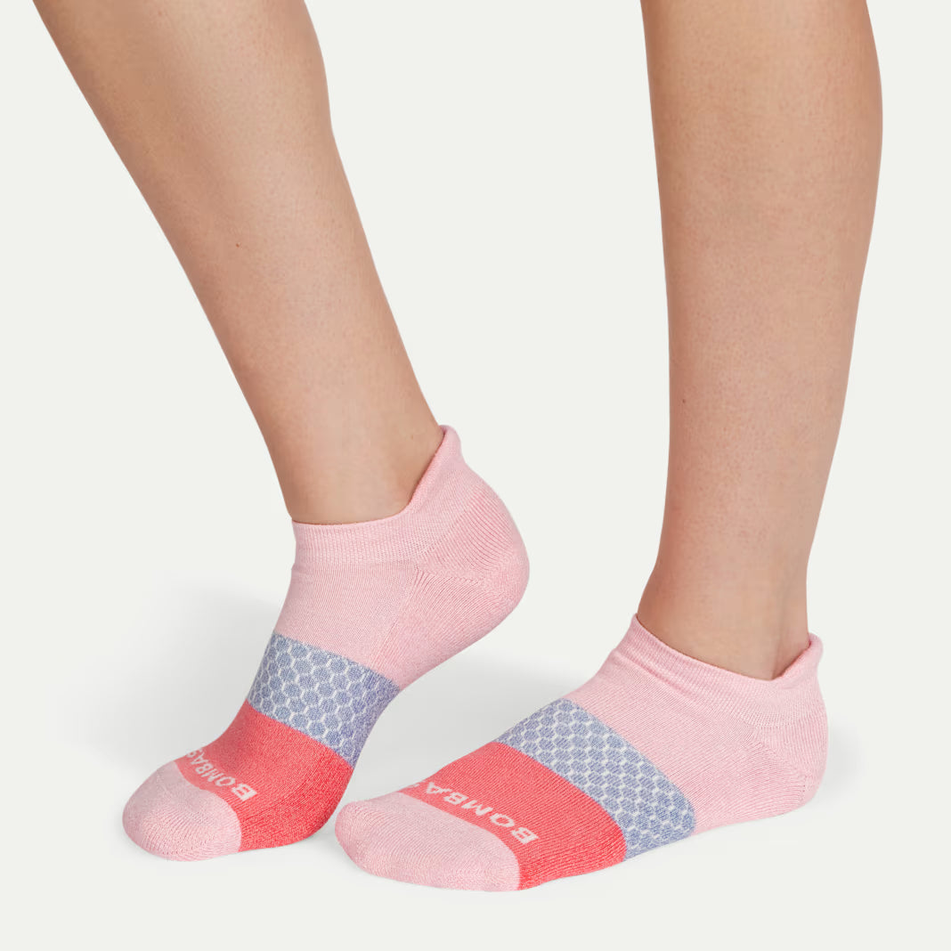 Women's Tri-Block Ankle Sock 6-Pack