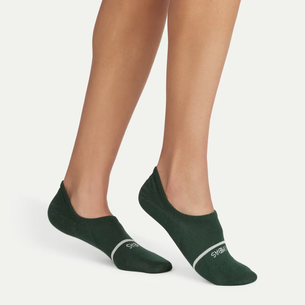 Women's Lightweight Merino Wool Blend No Show Sock 4-Pack