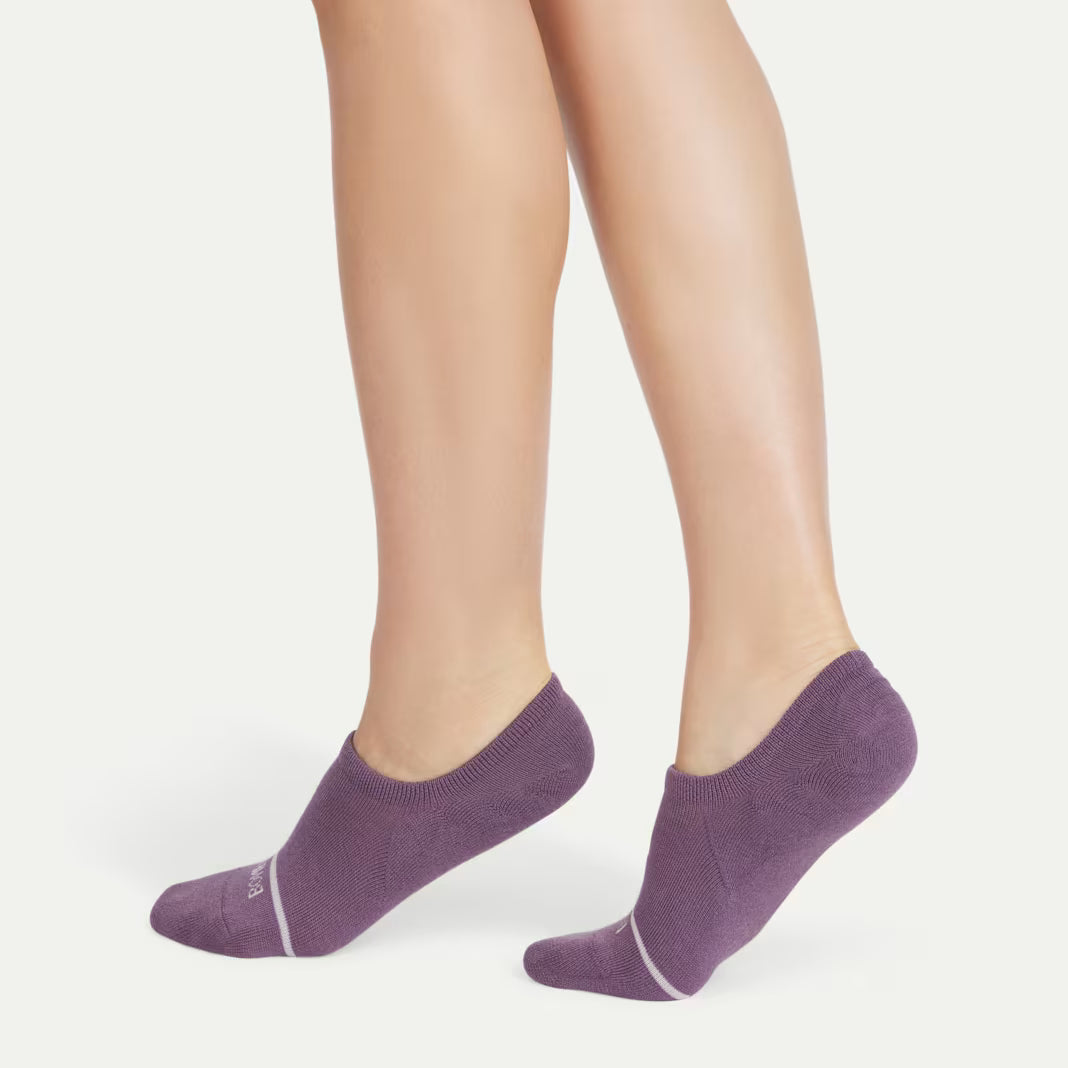 Men's Lightweight Merino Wool Blend No Show Sock 4-Pack