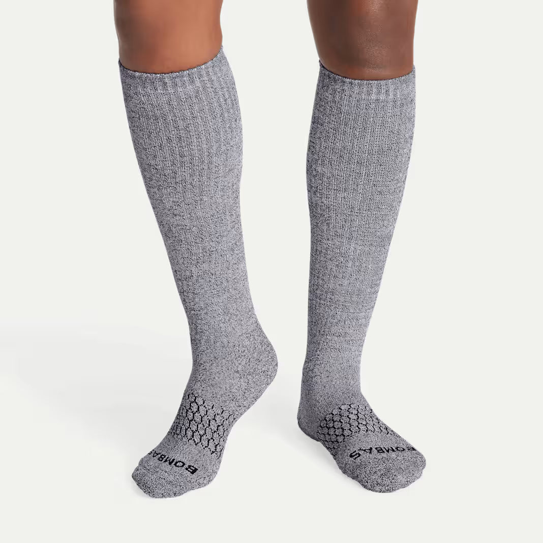 Women's Marl Knee High Socks